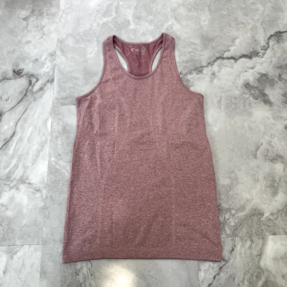 Zyia Active Poppy Copper Charged Tank Top Racerback Size Medium M